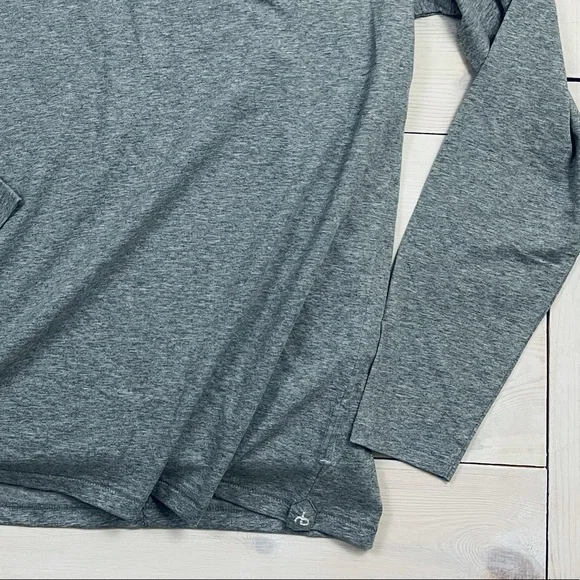 Rag & Bone Classic Long Sleeve Tee Heather Grey - Picture 10 of 16